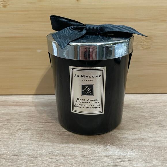 Jo Malone Other - jo malone dark amber and ginger lily 7oz black scented candle